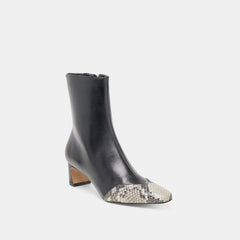 ANIKA BOOTS BLACK MULTI LEATHER