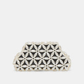 MARLOW CLUTCH BLACK SATIN PEARL