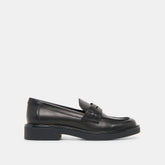 TIGGY LOAFERS BLACK LEATHER