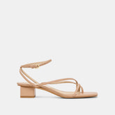 KARLOS SANDALS LT TAN LEATHER