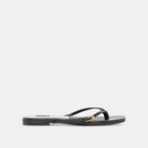 MALTA SANDALS BLACK LEATHER