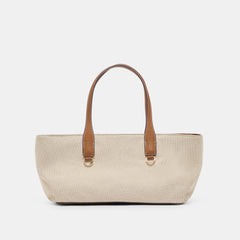 CLARINA SHOULDER BAG NATURAL CANVAS