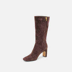 RIGGS BOOTS MAHOGANY SUEDE