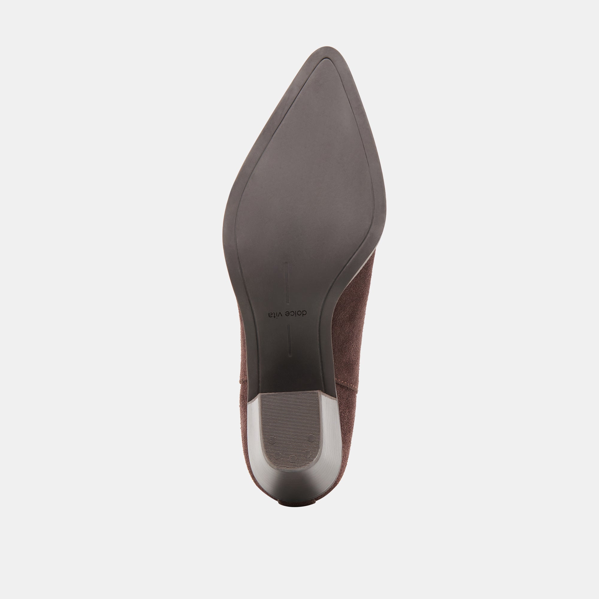 SLIM BOOTIES MAHOGANY SUEDE