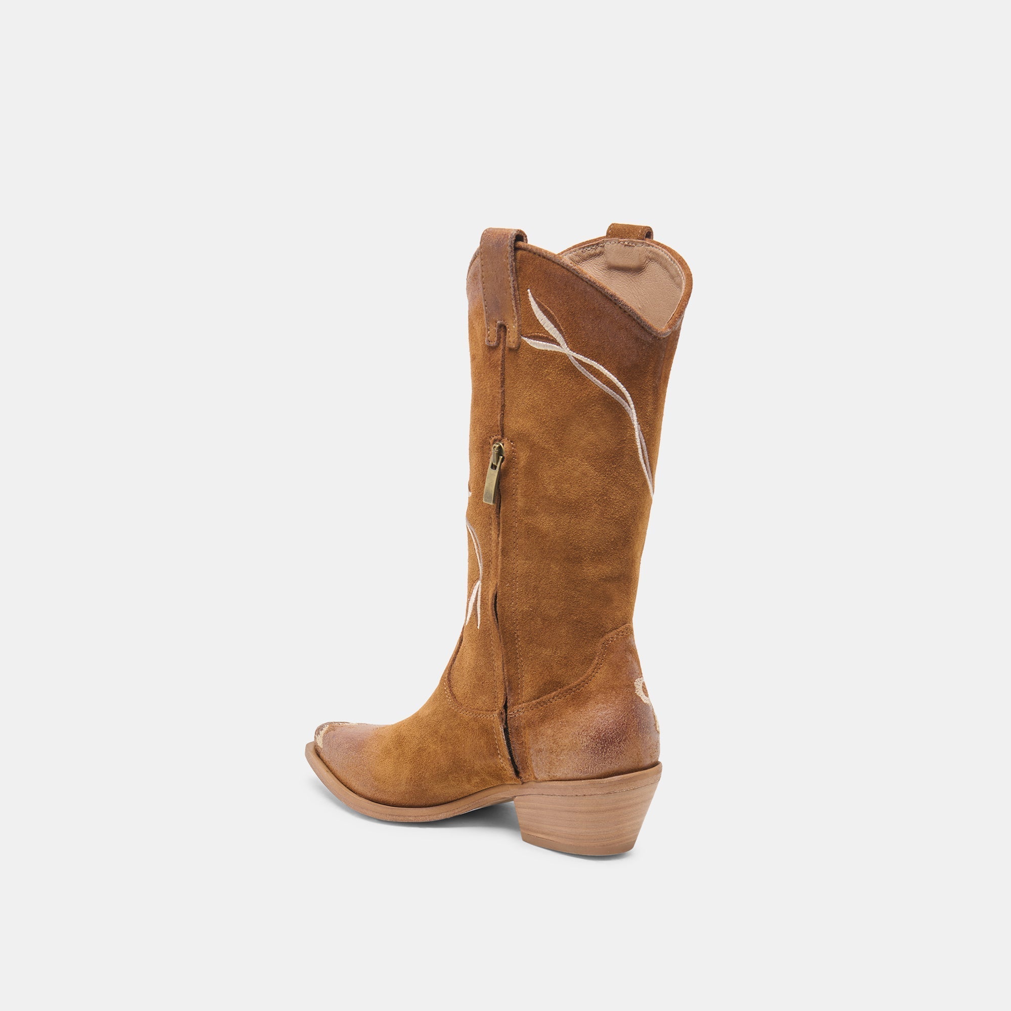 BRANDO BOOTS TAN SUEDE