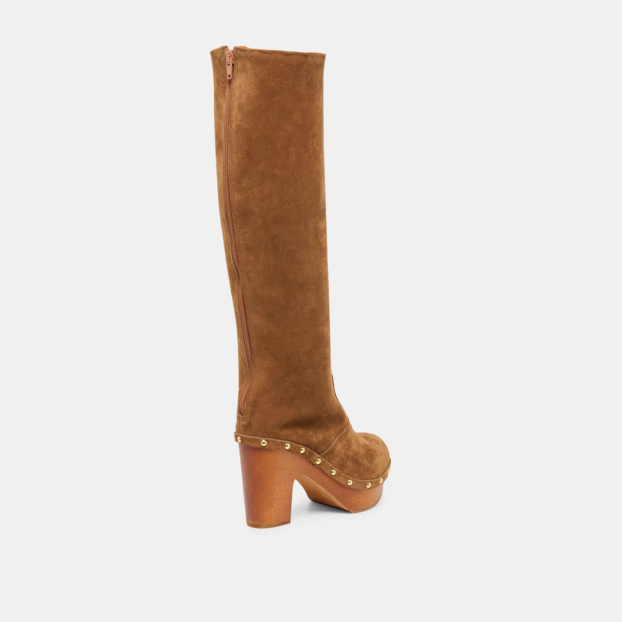 JENNY BOOTS CHESTNUT SUEDE