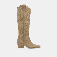 LUNI BOOTS TAUPE SUEDE