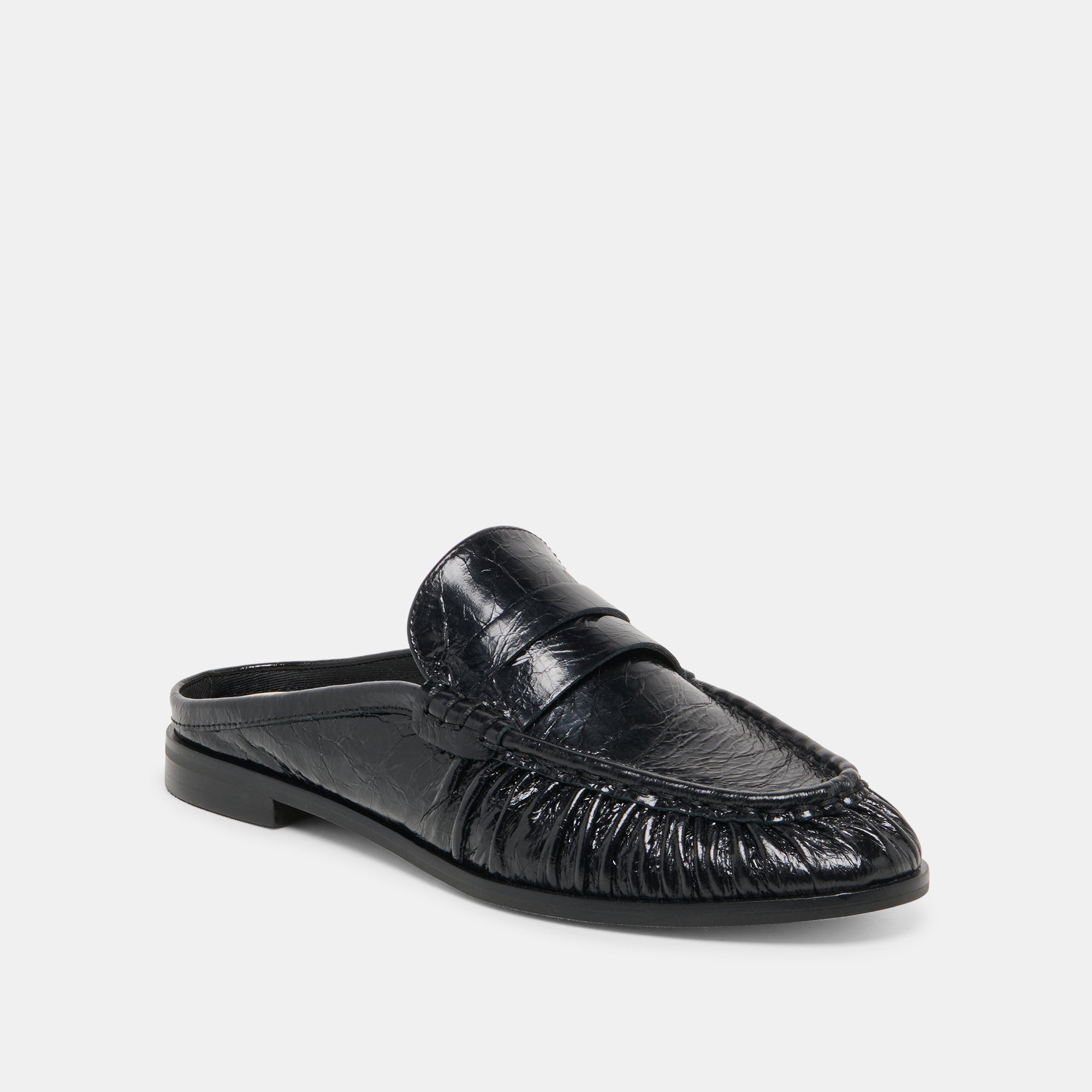 BETZY LOAFERS MIDNIGHT CRINKLE PATENT