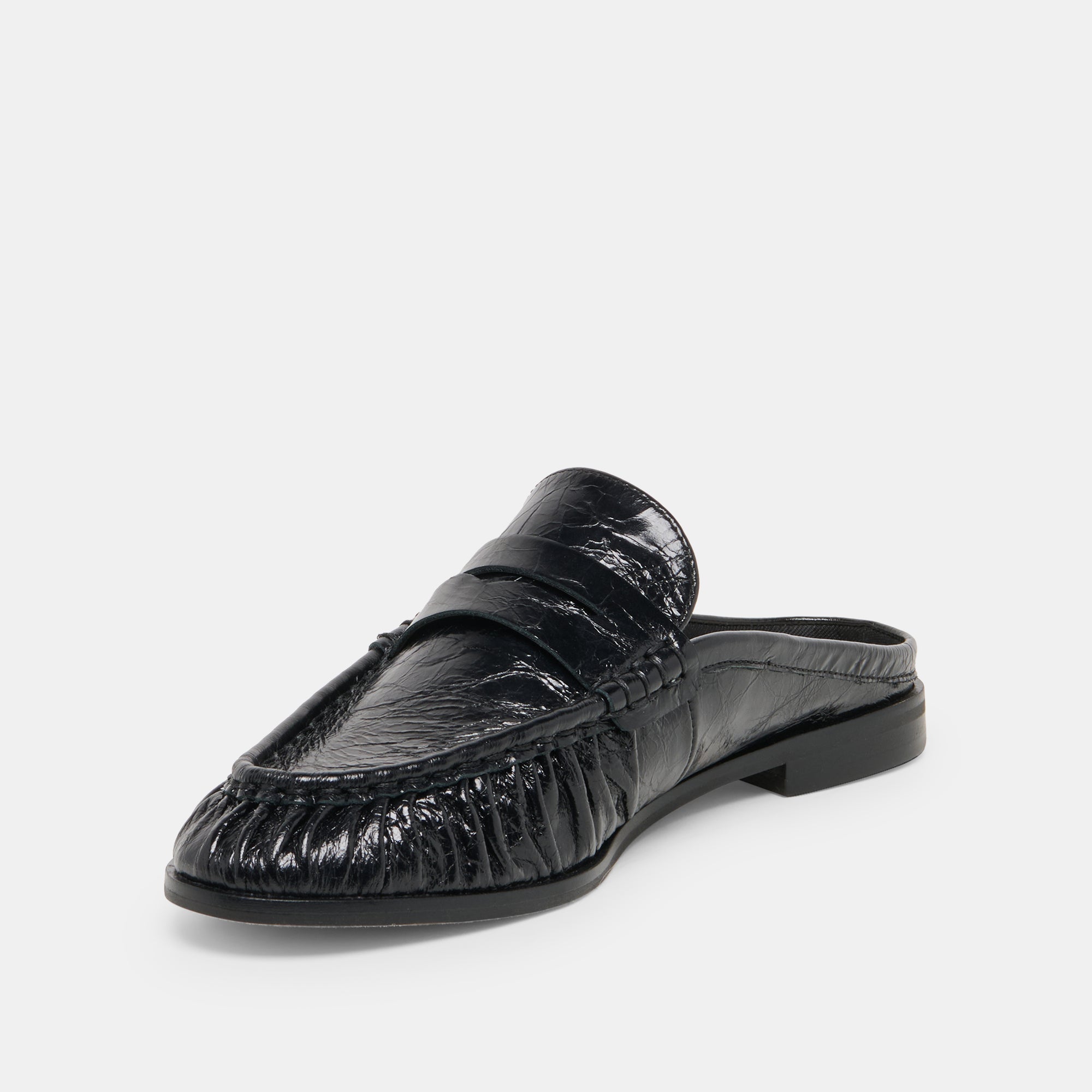 BETZY LOAFERS MIDNIGHT CRINKLE PATENT