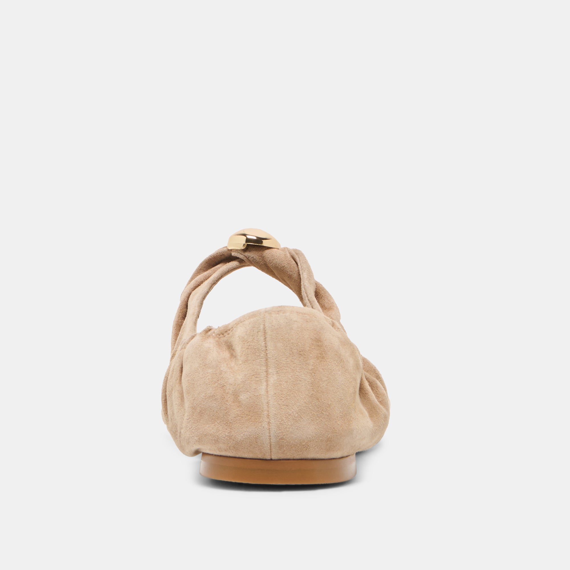 CORNEL FLATS CAMEL SUEDE