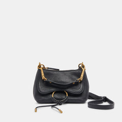 JOLENE CROSSBODY BLACK LEATHER