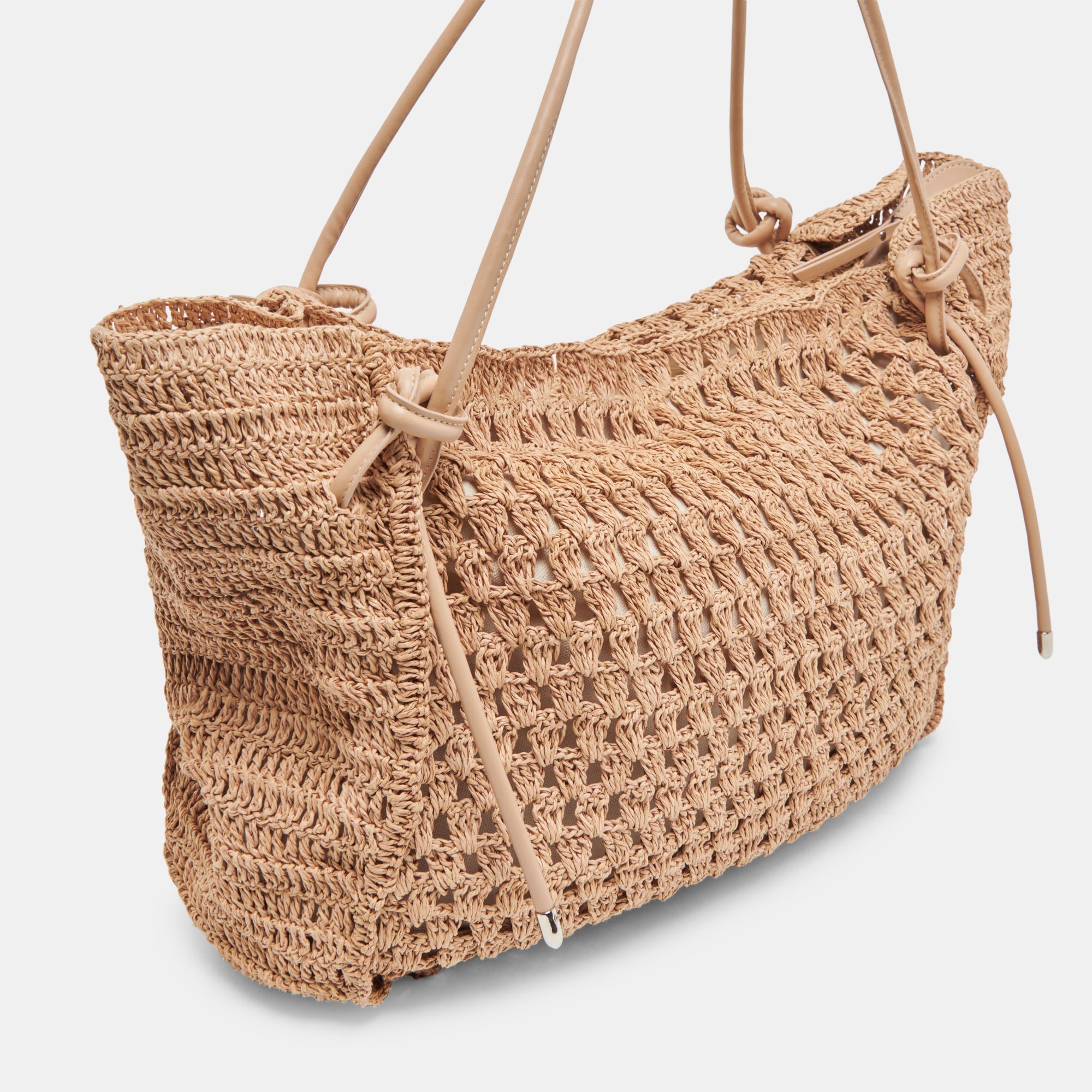 RAVELLO TOTE NATURAL RAFFIA