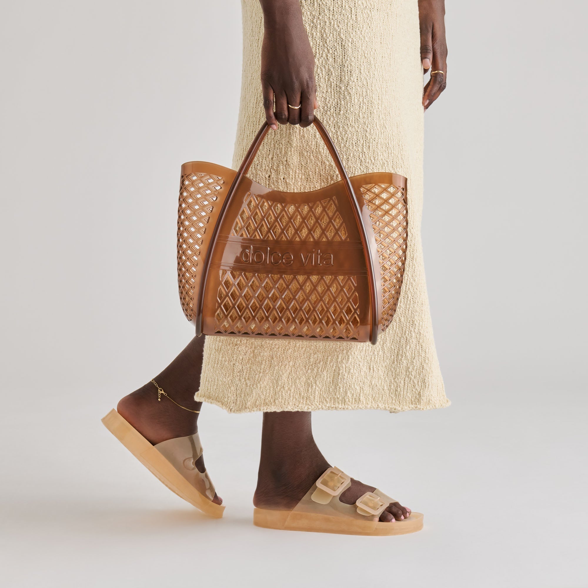 JULIO SANDALS PRALINE VINYL