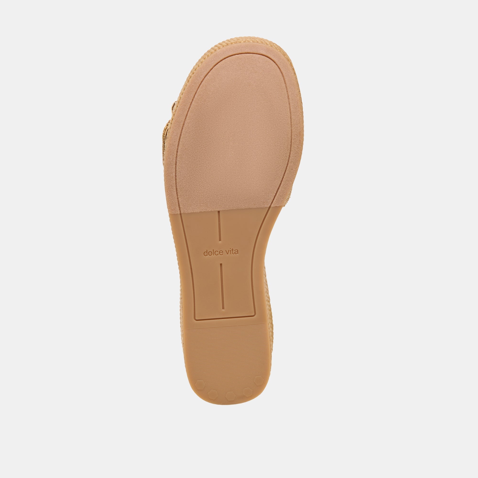 JILIAN WEDGES MOCHA RAFFIA