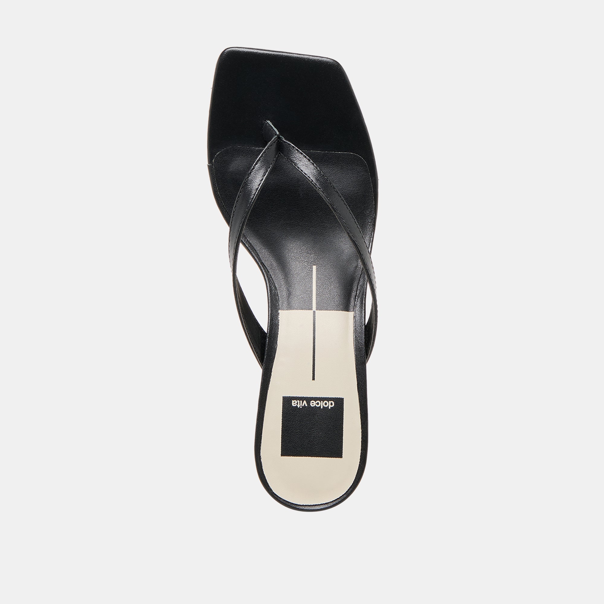 RAMIA HEELS BLACK LEATHER