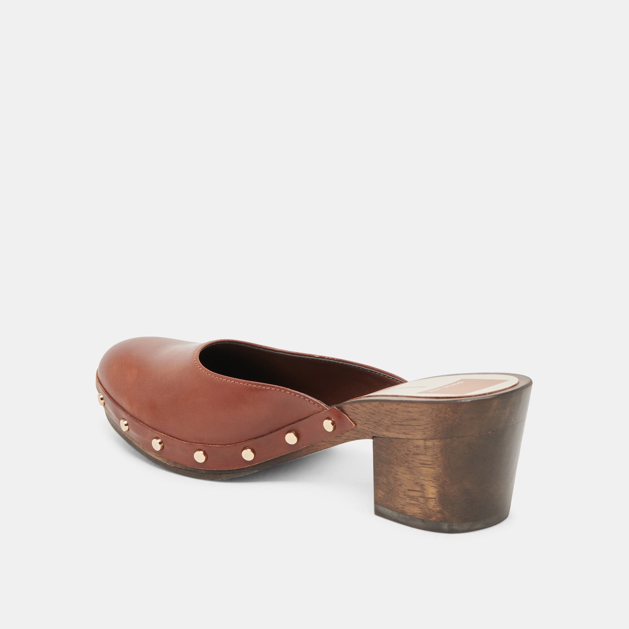 CAMYN HEELS BROWN LEATHER