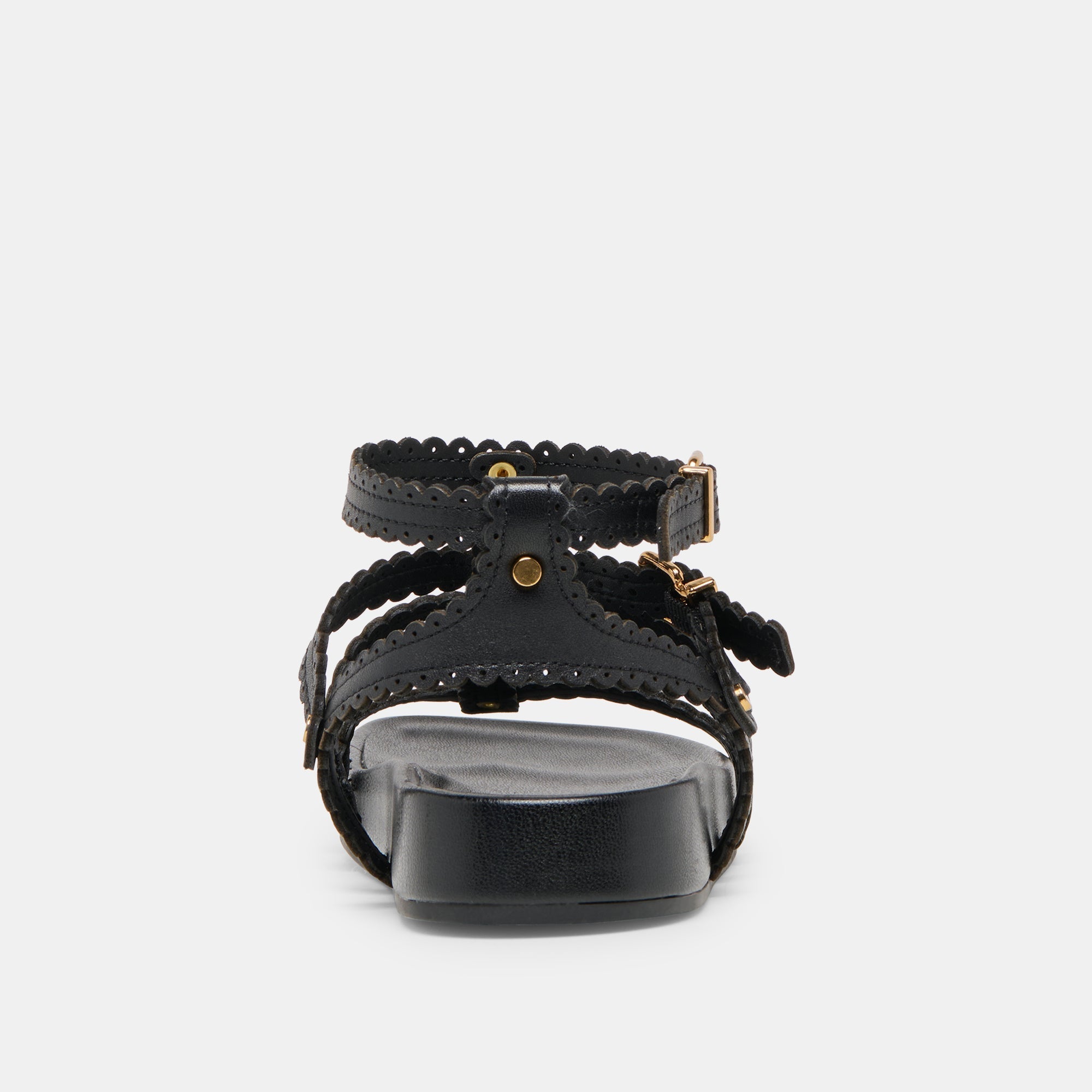 SUSANA SANDALS BLACK LEATHER