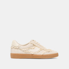 NOTICE LACE SNEAKERS IVORY SUEDE + PEARL CHARM BUNDLE